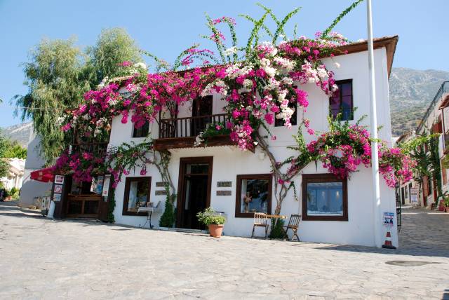 Kalkan's beautiful Old Town full of character